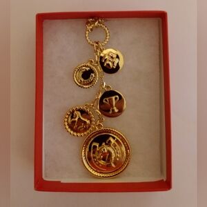New with Tags in Box Talbots Equestrian Necklace. 20" Orig. $49.50